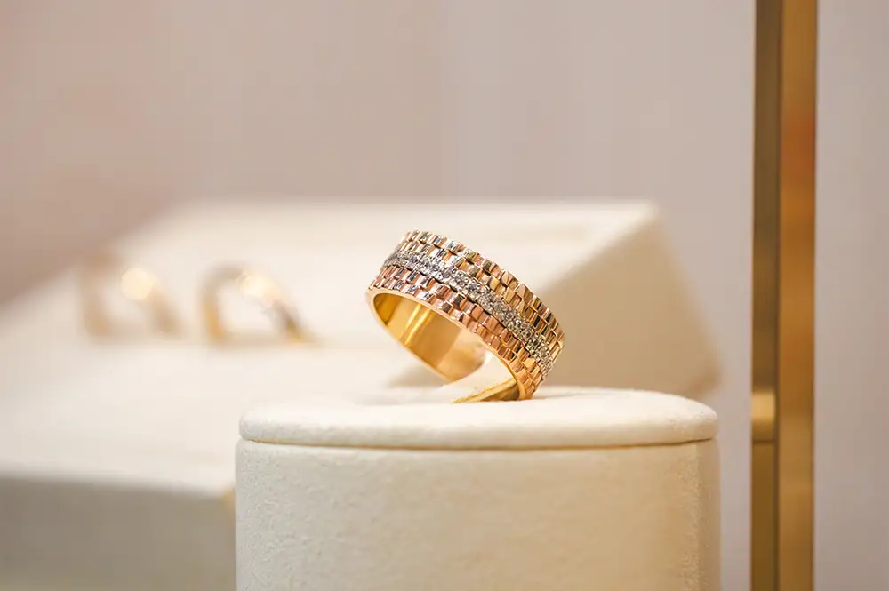 Alianza de bodas de Oro 18K
